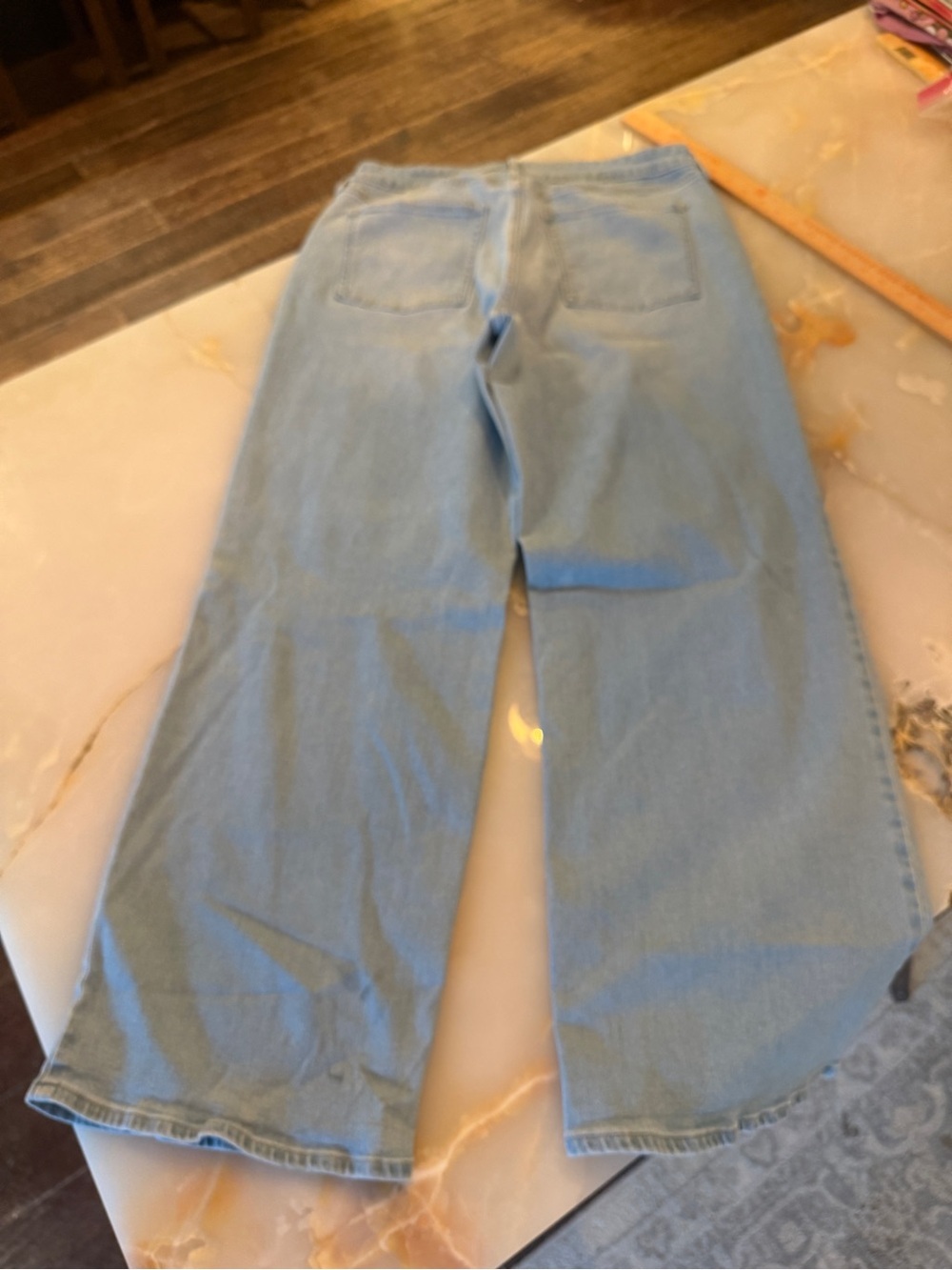 Old Navy Light Blue Straight Leg Jeans